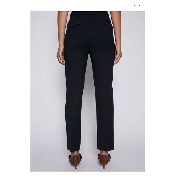 New! SCANLAN THEODORE Slim Bootcut Croppwd Royal Blue Pants - Picture 4 of 11